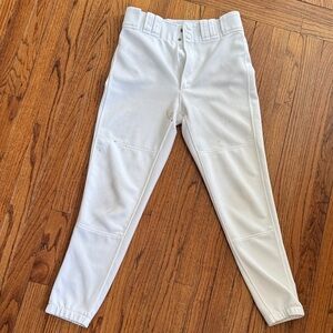 Mizuno White Men's Baseball Pants